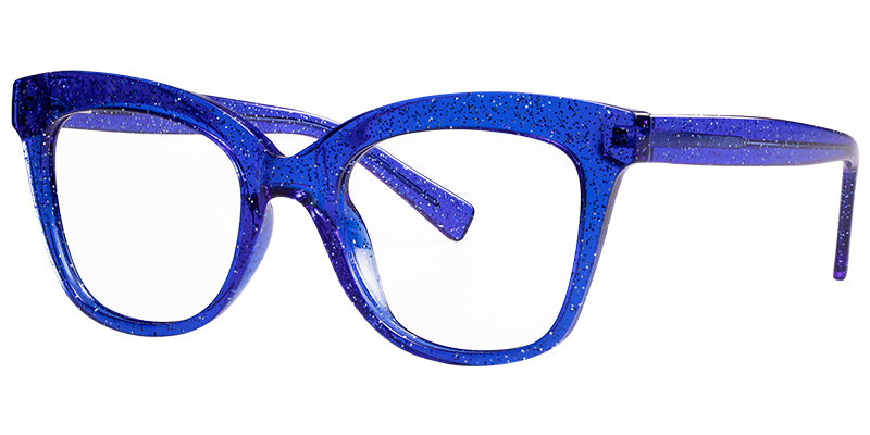 Violet Flower Eyewear